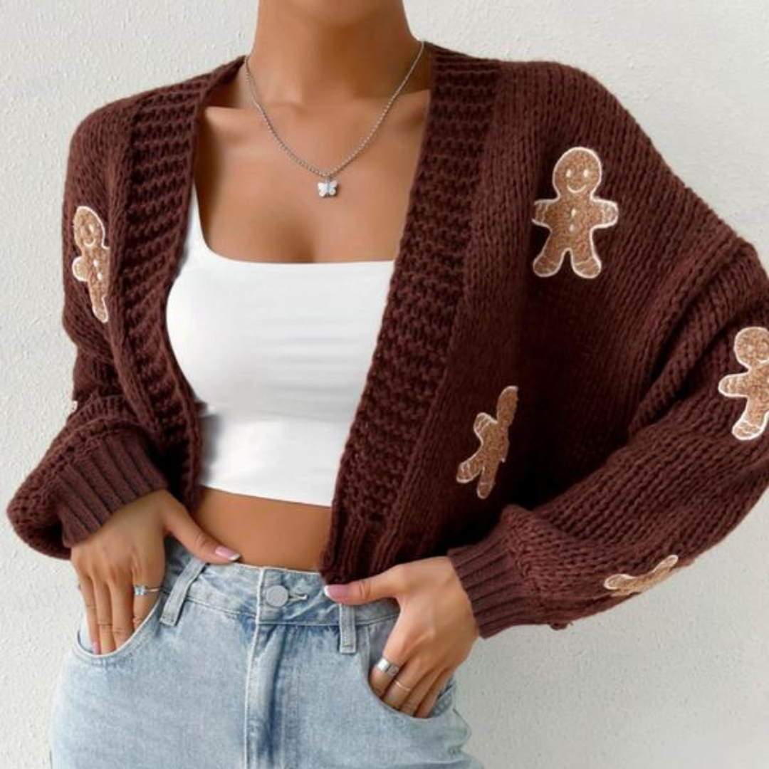 The Viral Gingerbread Sweater
