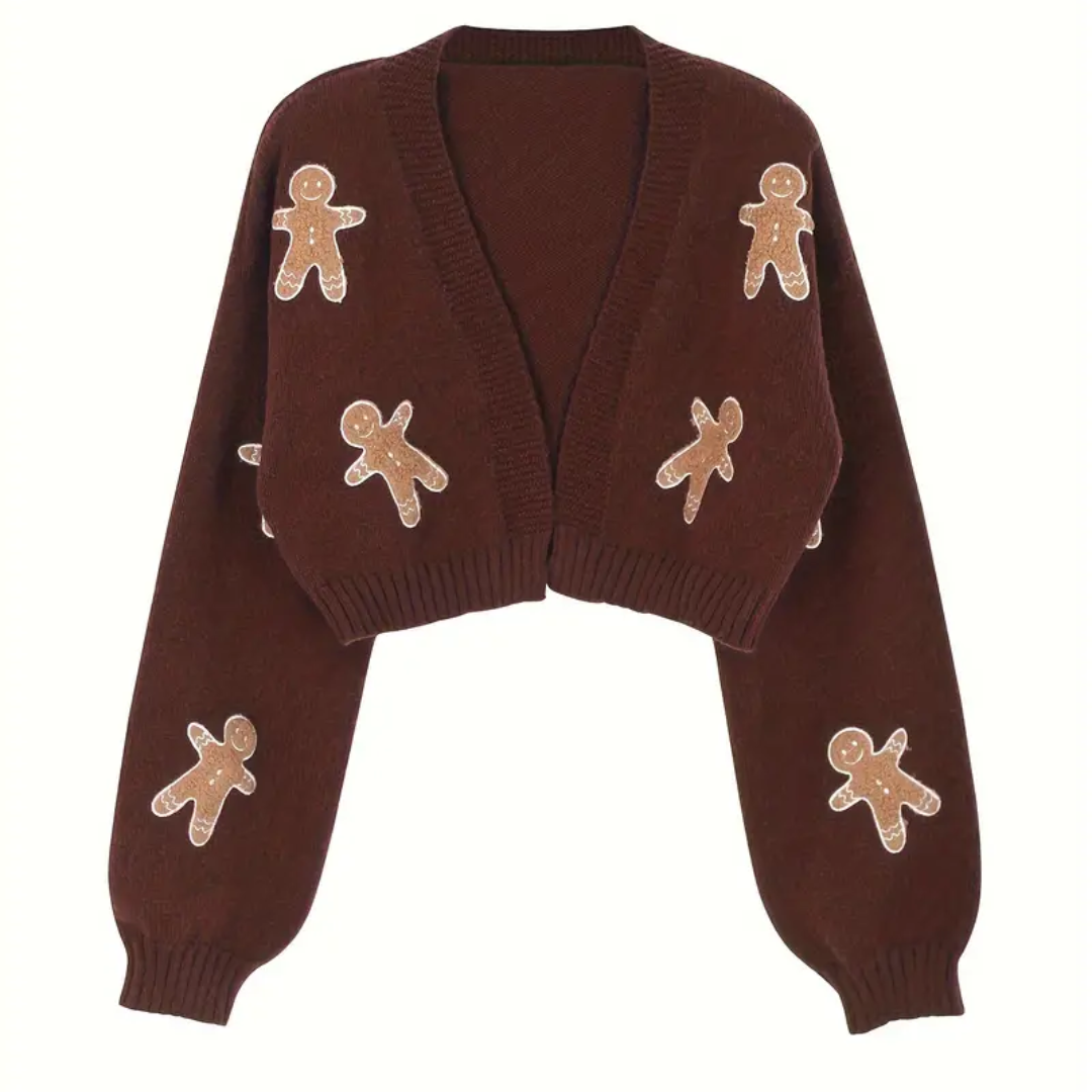 The Viral Gingerbread Sweater