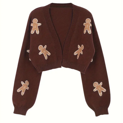 The Viral Gingerbread Sweater